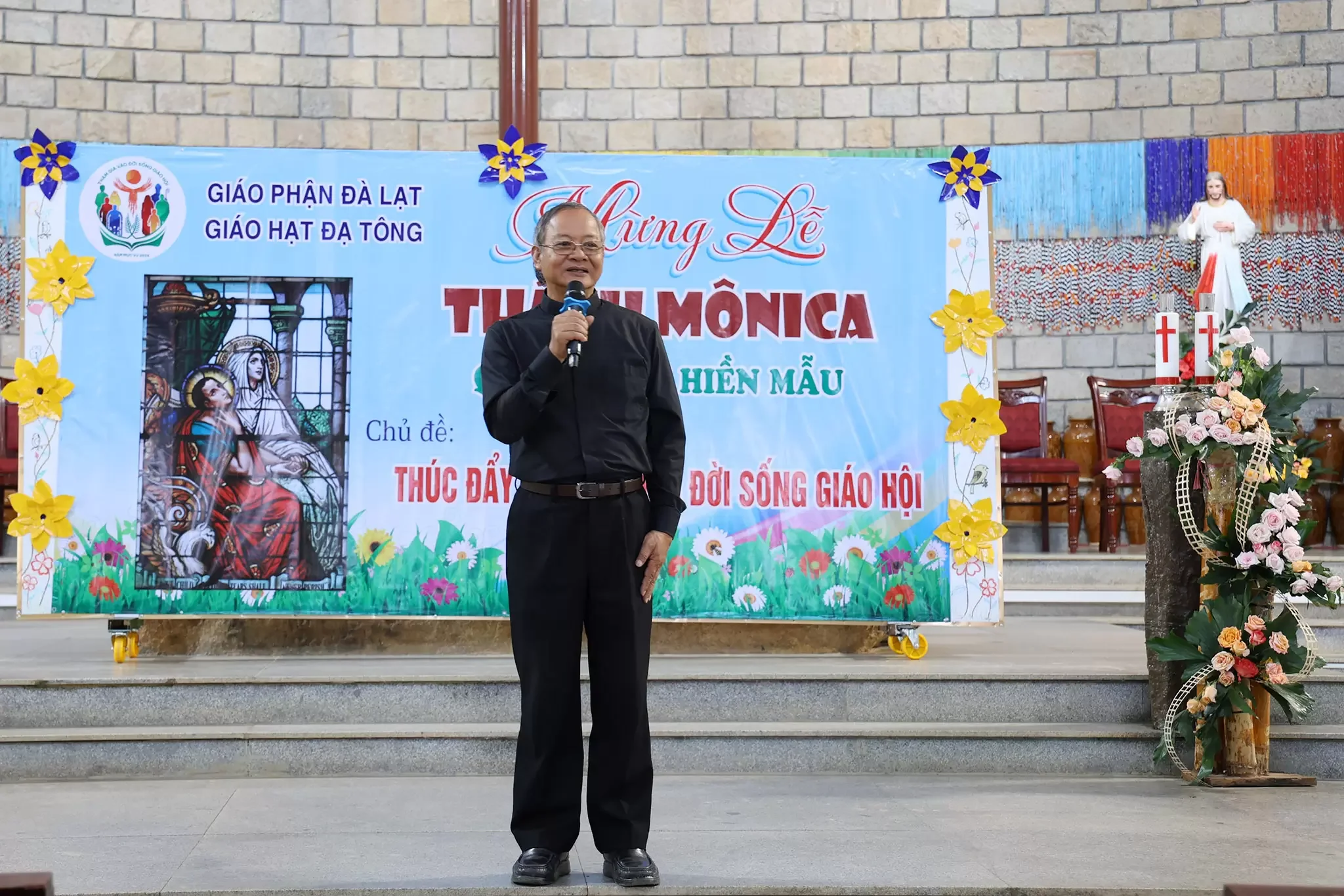 Giới Hiền mẫu Giáo hạt Đạ Tông Mừng Lễ Thánh Mônica