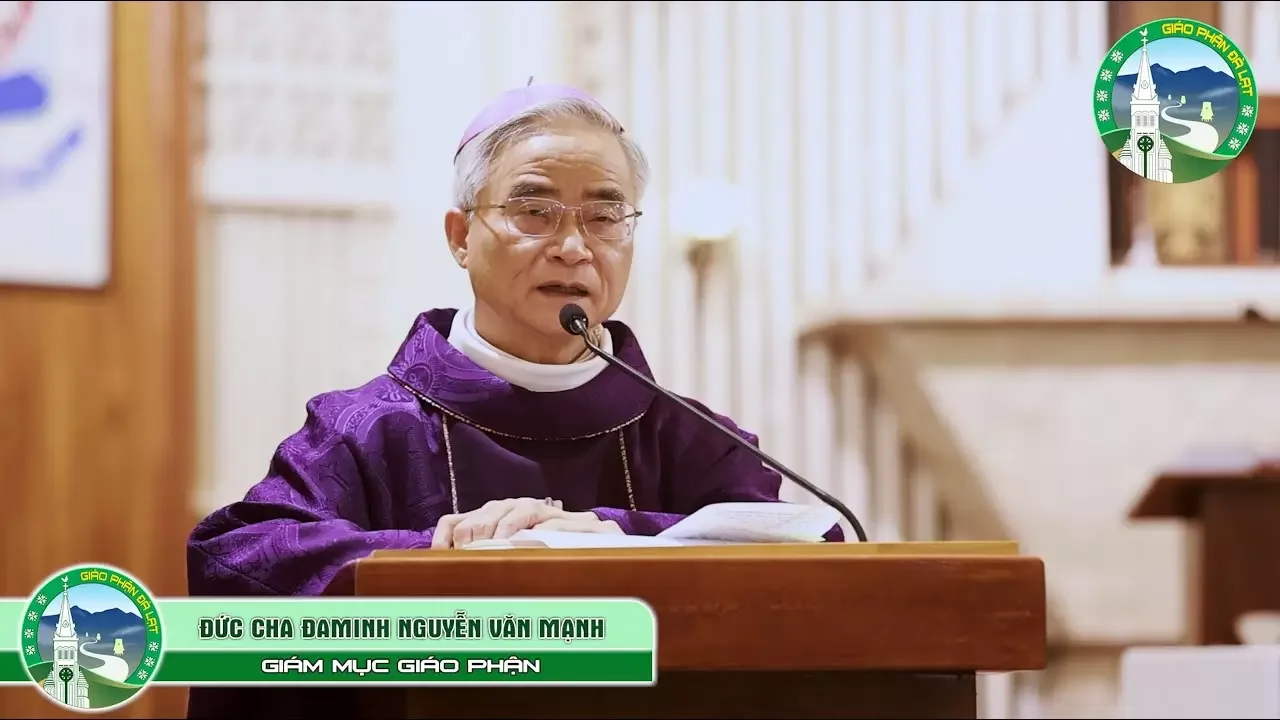 BÀI GIẢNG CỦA ĐỨC GIÁM MỤC – THÁNH LỄ CẦU CHO ĐTC PHANXICÔ