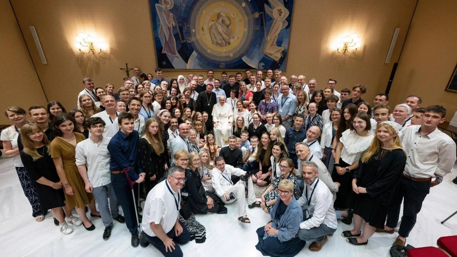 Đức Thánh Cha gặp các bạn trẻ Ba Lan hành hương Roma