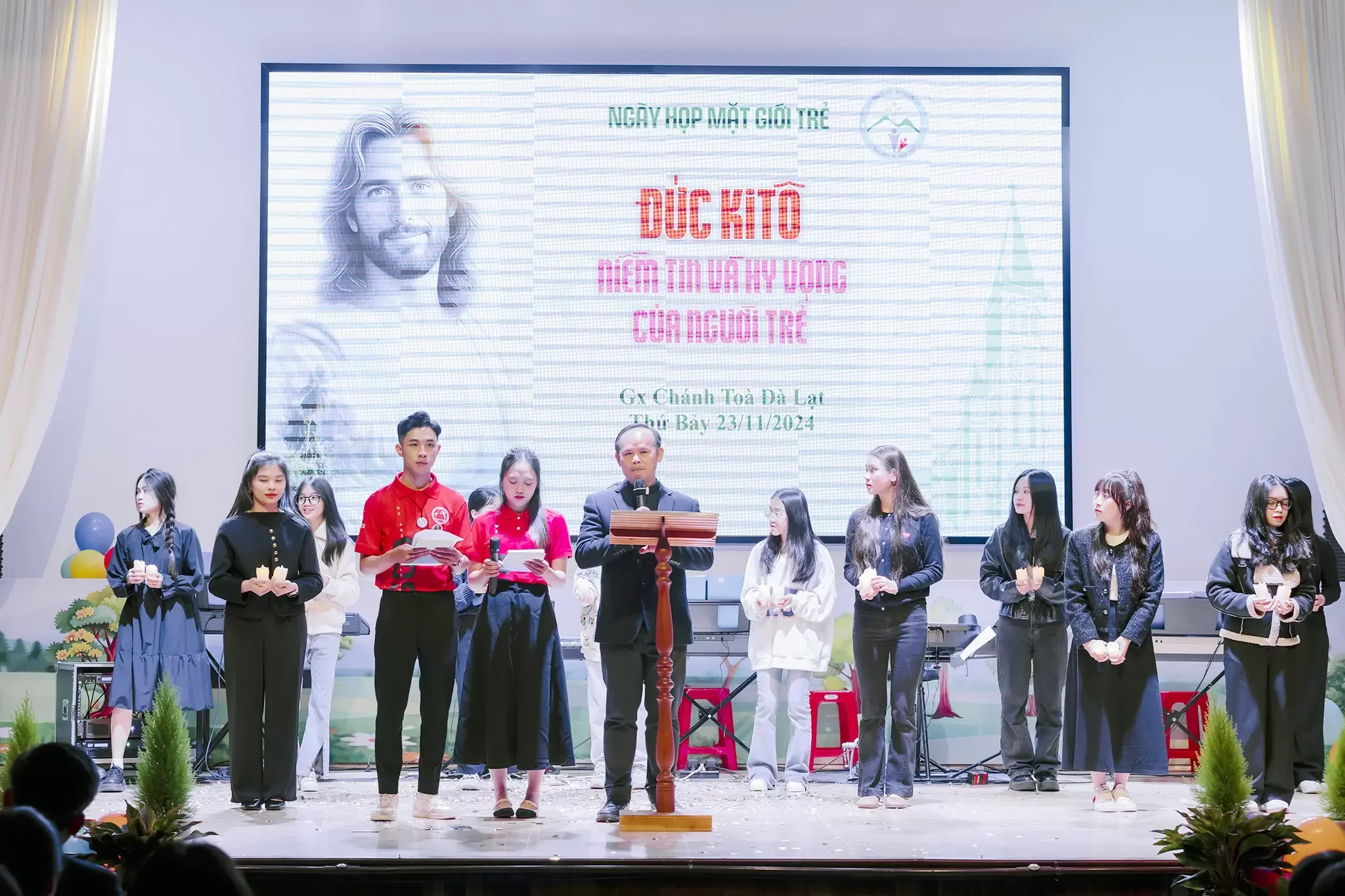 Ngày Họp Mặt Giới Trẻ Giáo Hạt Đà Lạt 2024: “Chúa Kitô Niềm Tin Và Hy Vọng Của Người Trẻ”
