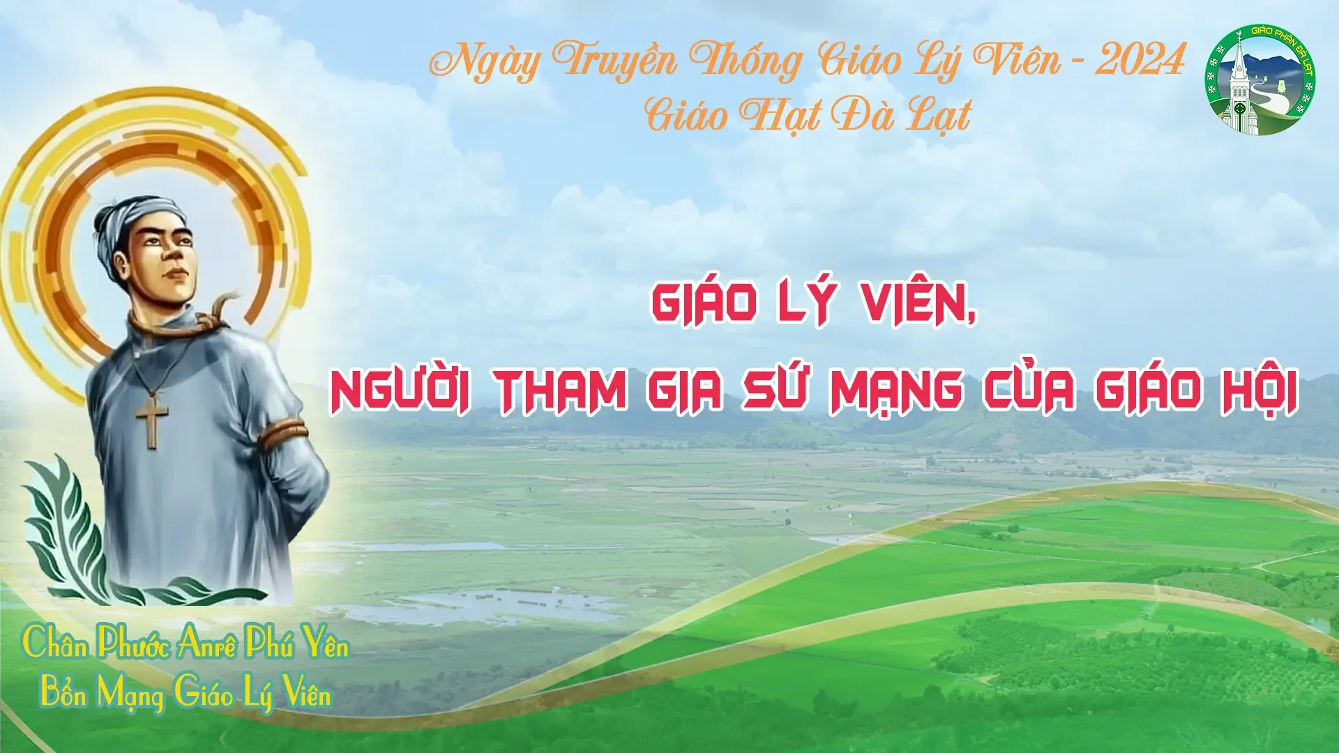 Trực tuyến Thánh Lễ Bổn Mạng Giáo Lý Viên. Phát lúc 15g00. Tại Nhà thờ Giáo xứ Vạn Thành