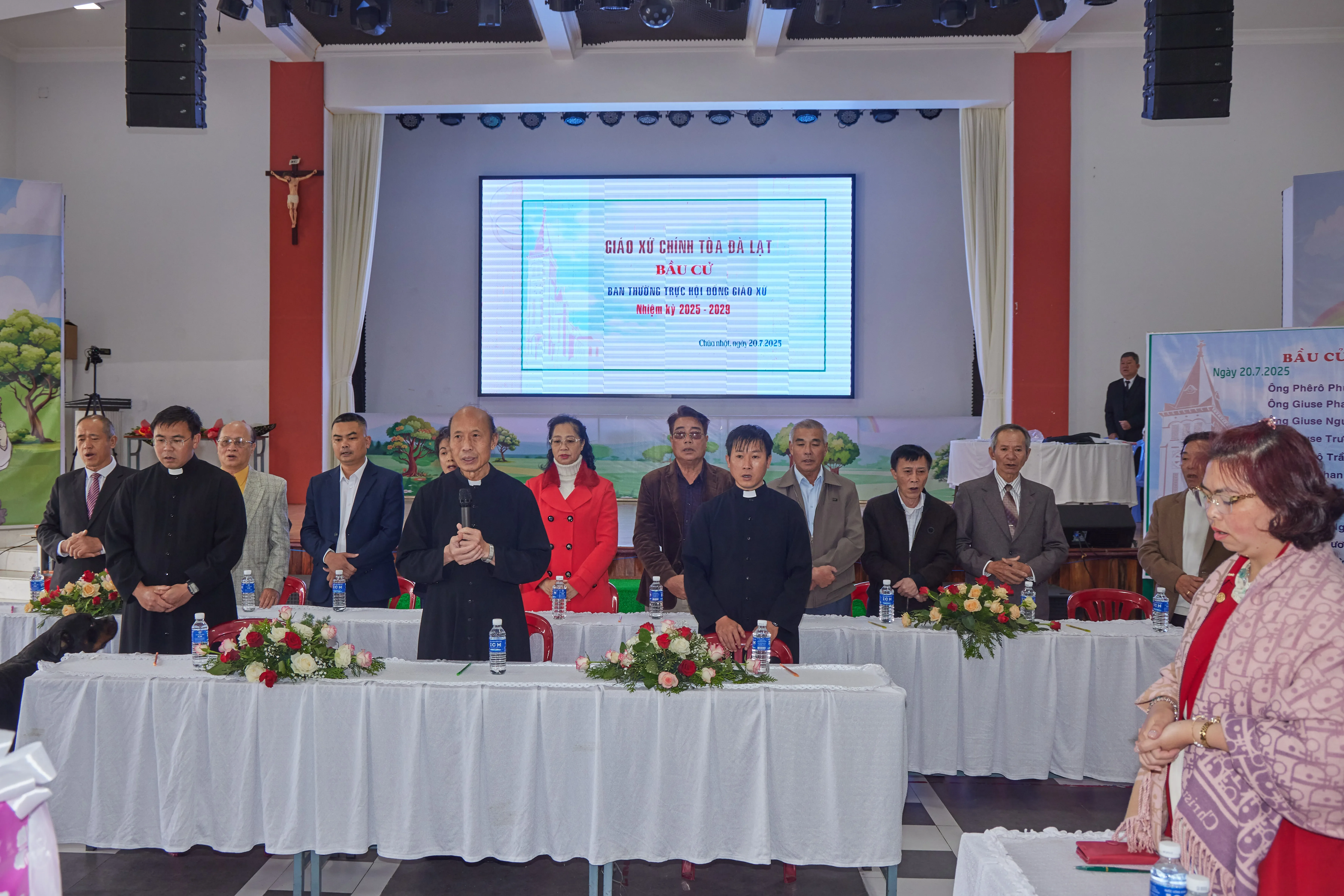 Giáo Xứ Chính Tòa Đà Lạt: Đại Hội Giáo Xứ Bầu Ban Thường Trực Hội Đồng Giáo Xứ Nhiệm Kì 2025-2029