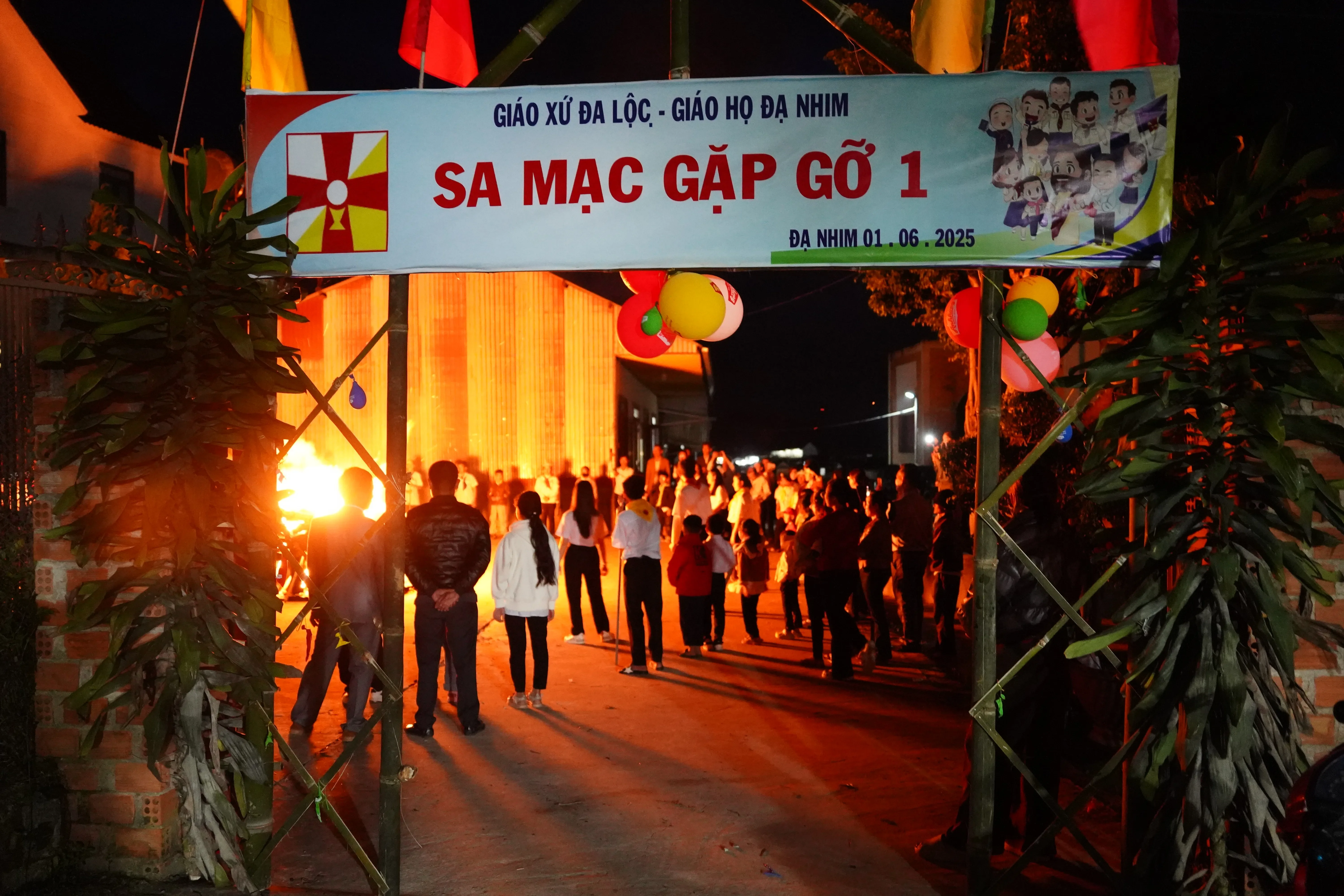 Giáo họ Đức Mẹ – Giáo Xứ Đa Lộc Đà Lạt: Trại Sa Mạc Gặp Gỡ 1 Dành Cho Các Em Thiếu Nhi