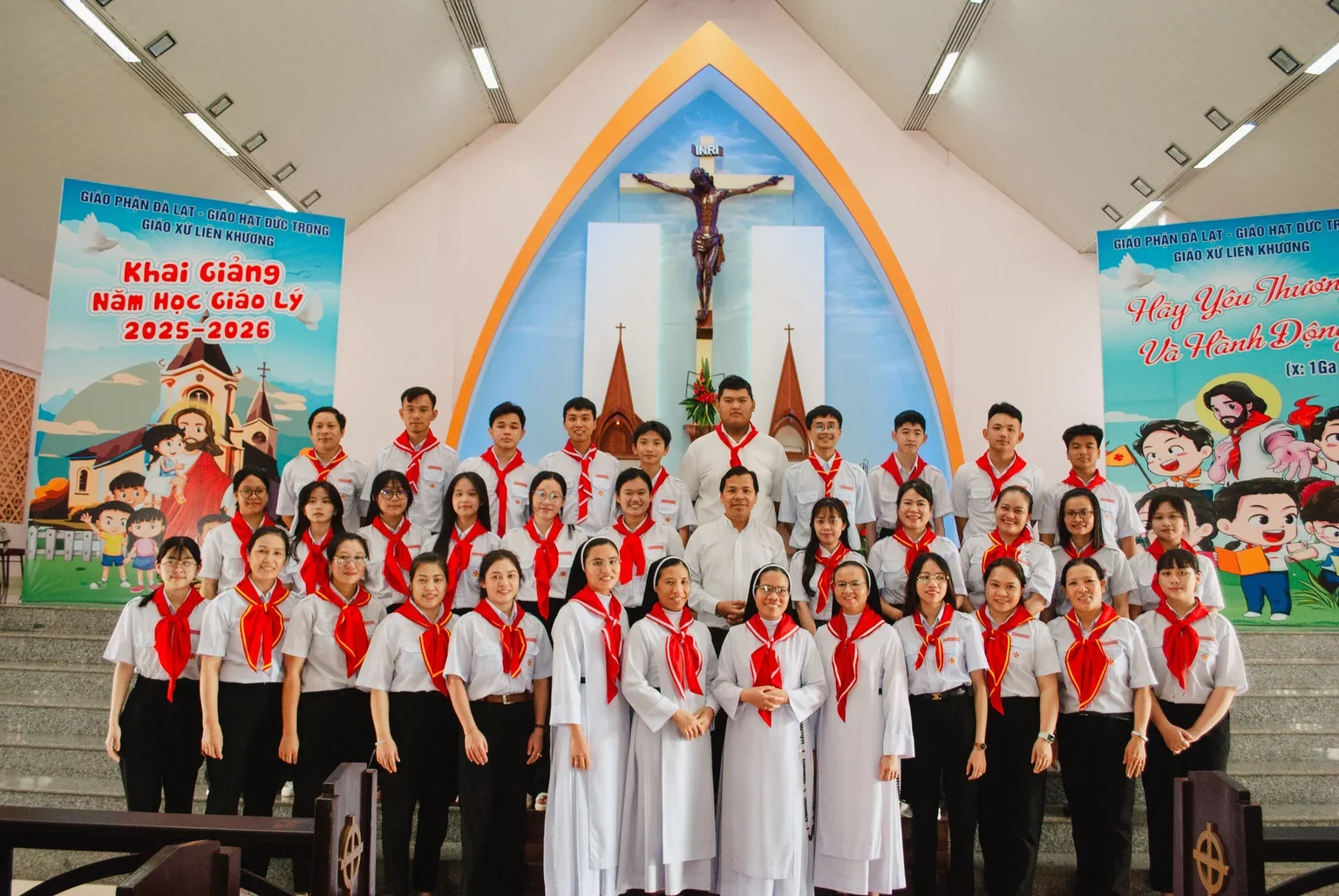 Giáo xứ Liên Khương (Đức Trọng) Khai Giảng Năm Học Giáo Lý 2025– 2026