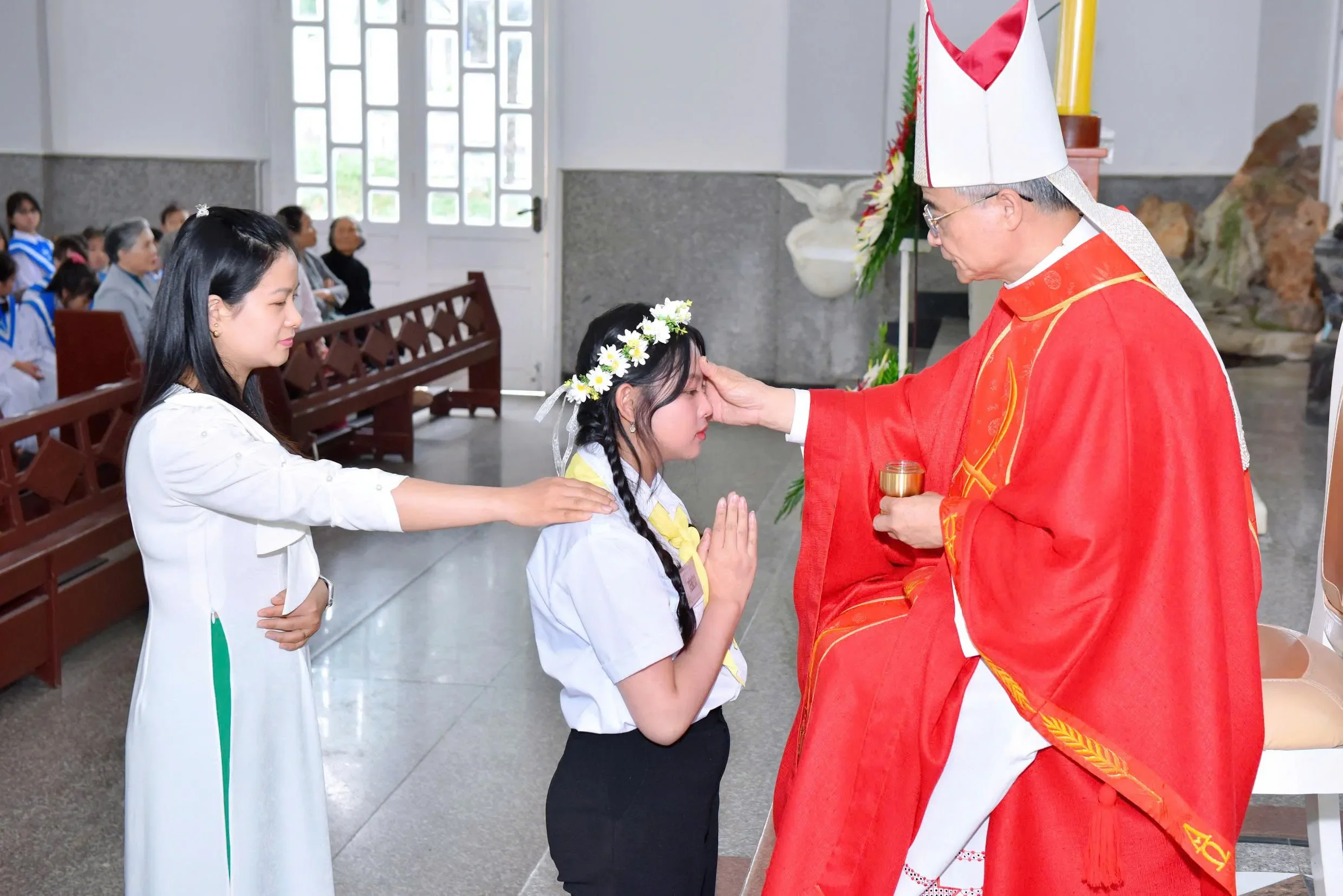 Giáo xứ Lạc Viên (Đơn Dương): 46 em nhận lãnh Bí tích Thêm Sức