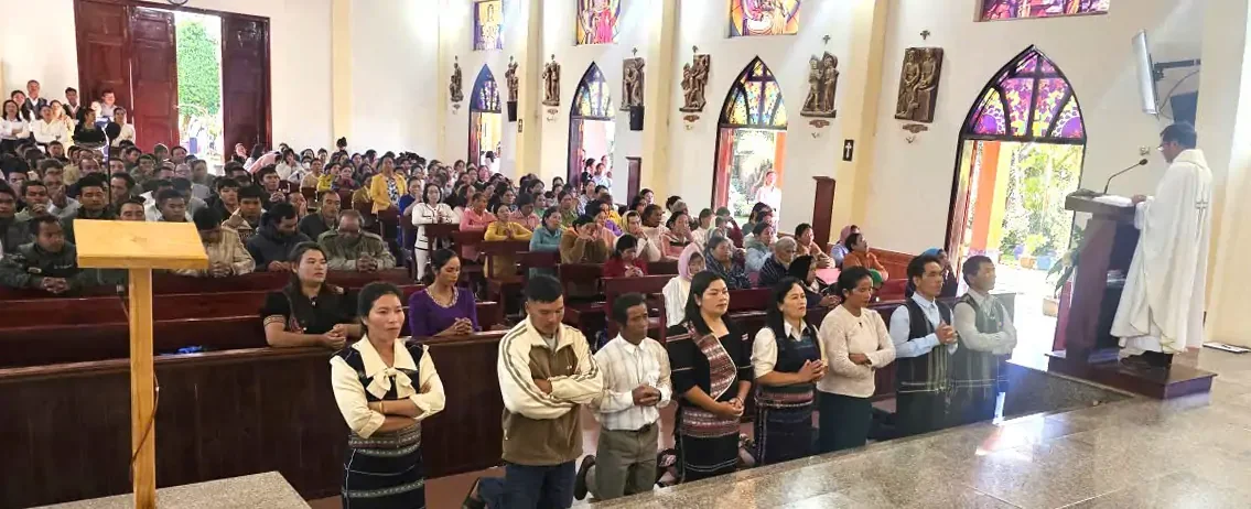 Giáo Xứ Păng Tiêng Đà Lạt: Nghi Thức Tuyên Hứa Và Ra Mắt Ban Thường Vụ