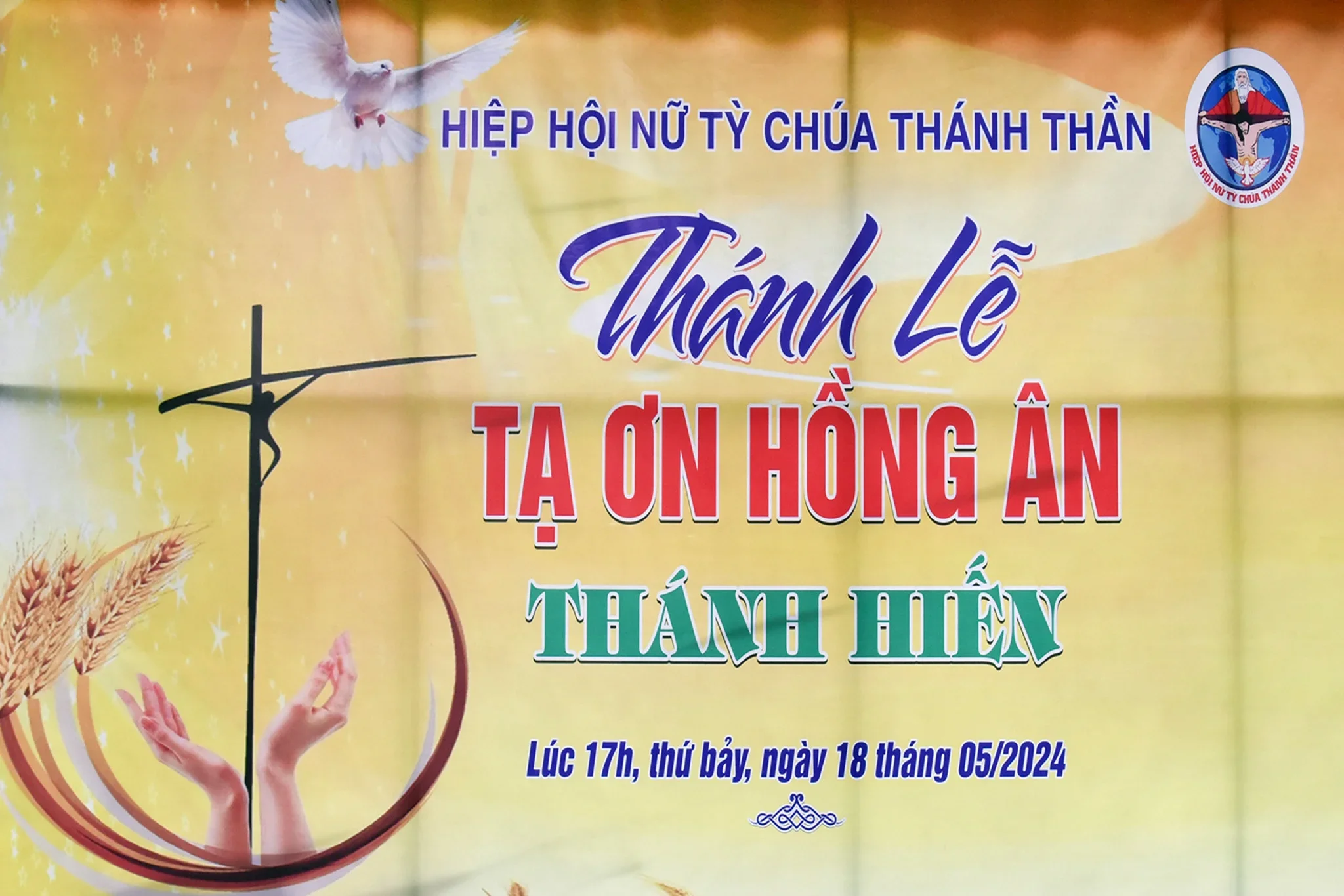 Thánh Lễ Tạ Ơn Hồng Ân Thánh Hiến – Hiệp Hội Nữ Tỳ Chúa Thánh Thần