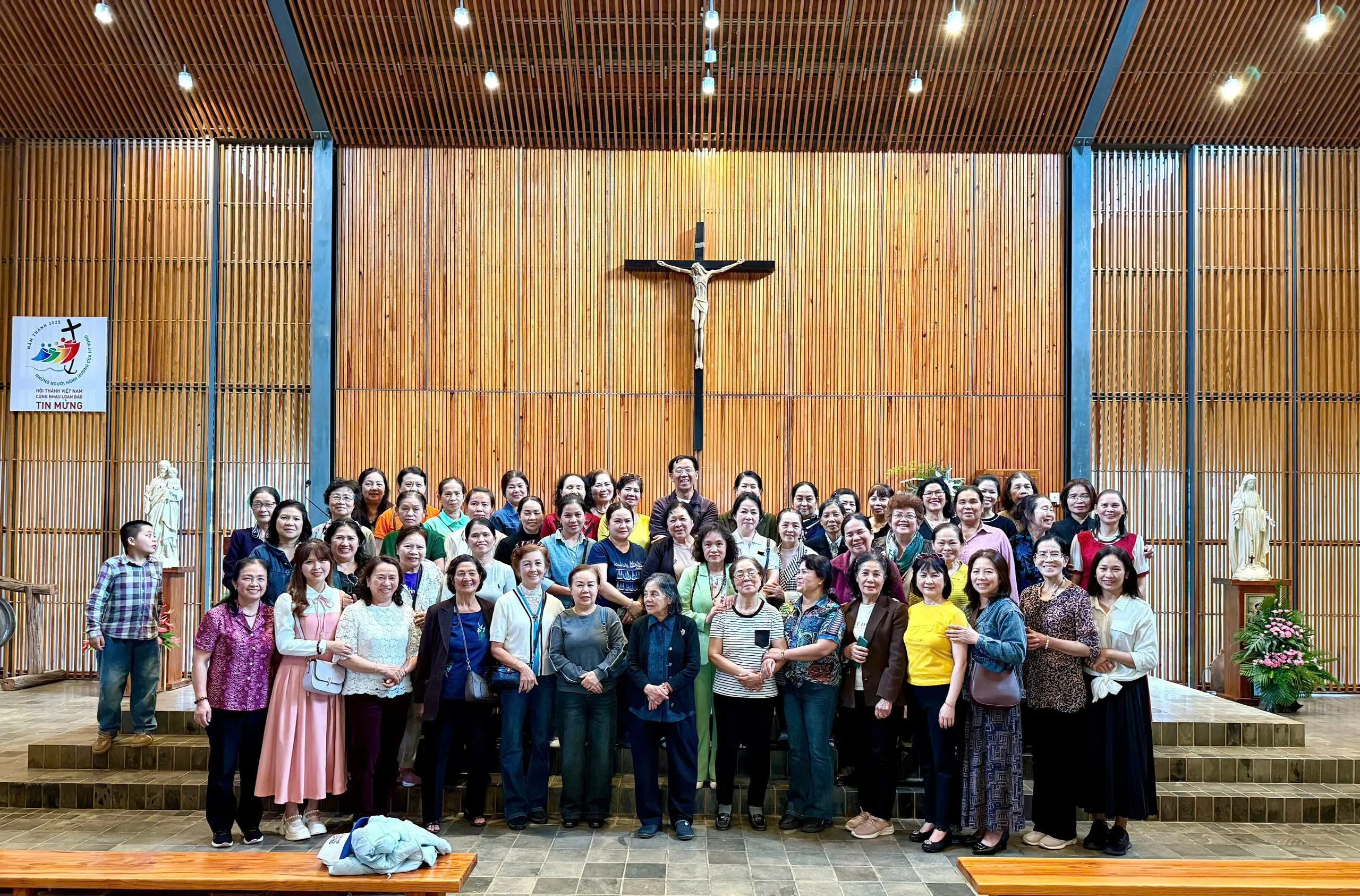 Giới Hiền Mẫu Giáo Hạt Đà Lạt Hành Hương Năm Thánh 2025