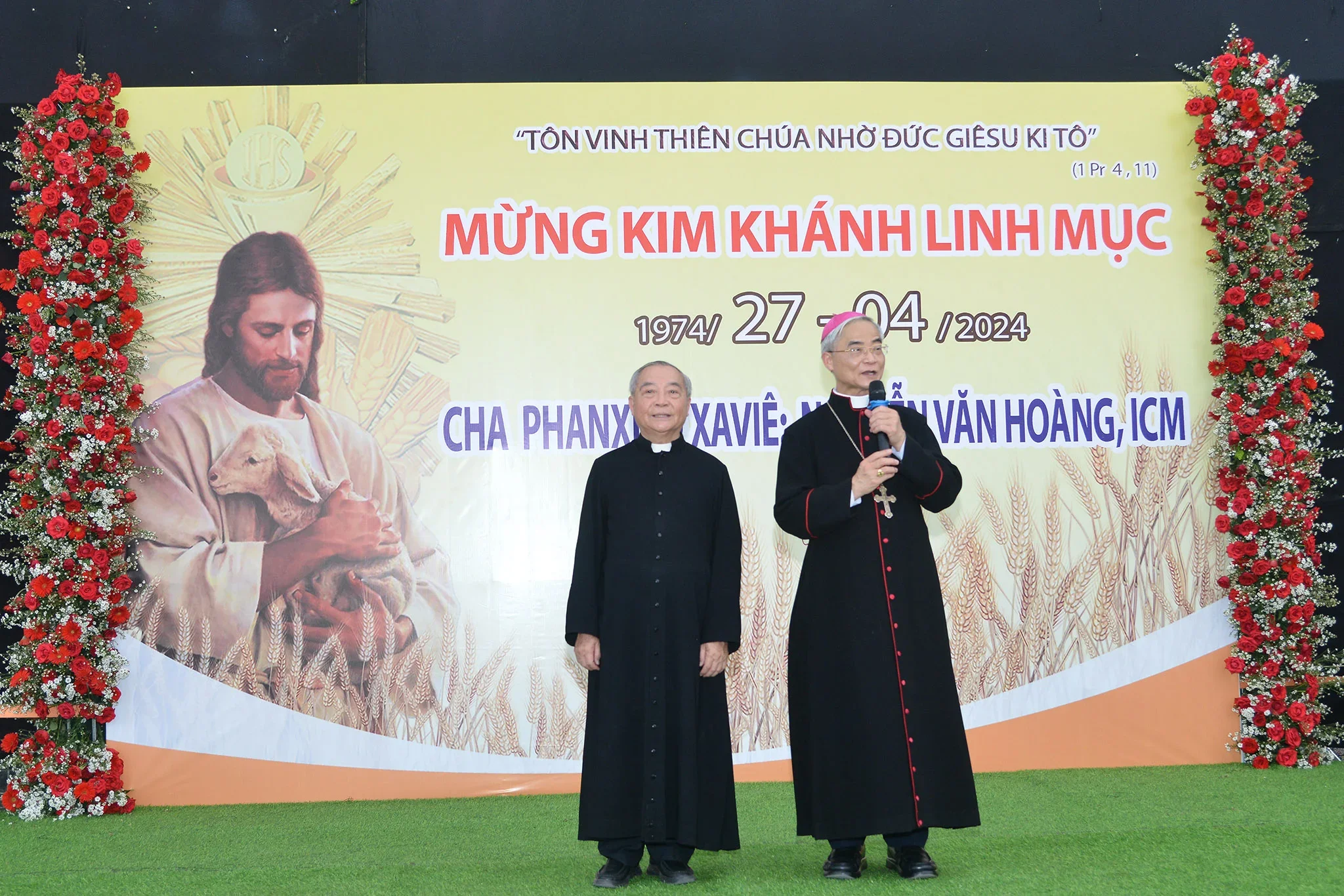 Thánh Lễ Tạ Ơn Mừng Kim Khánh Linh Mục – Cha Phanxicô Xavier Nguyễn Văn Hoàng, ICM