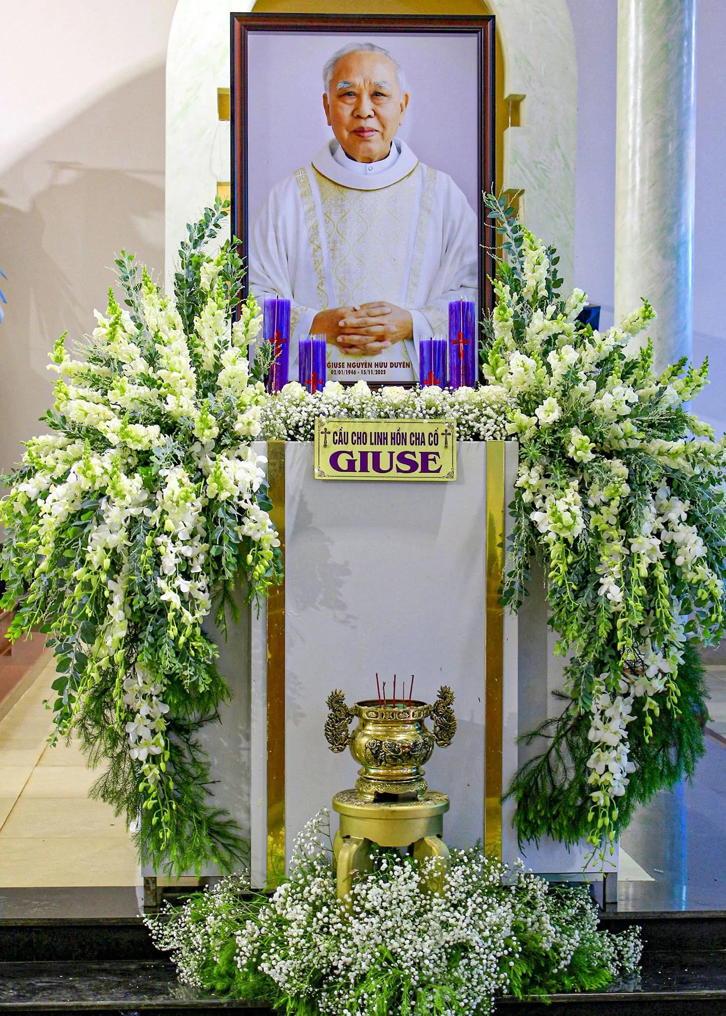 Thánh Lễ Giỗ Giáp Năm Cha Cố Giuse Nguyễn Hữu Duyên