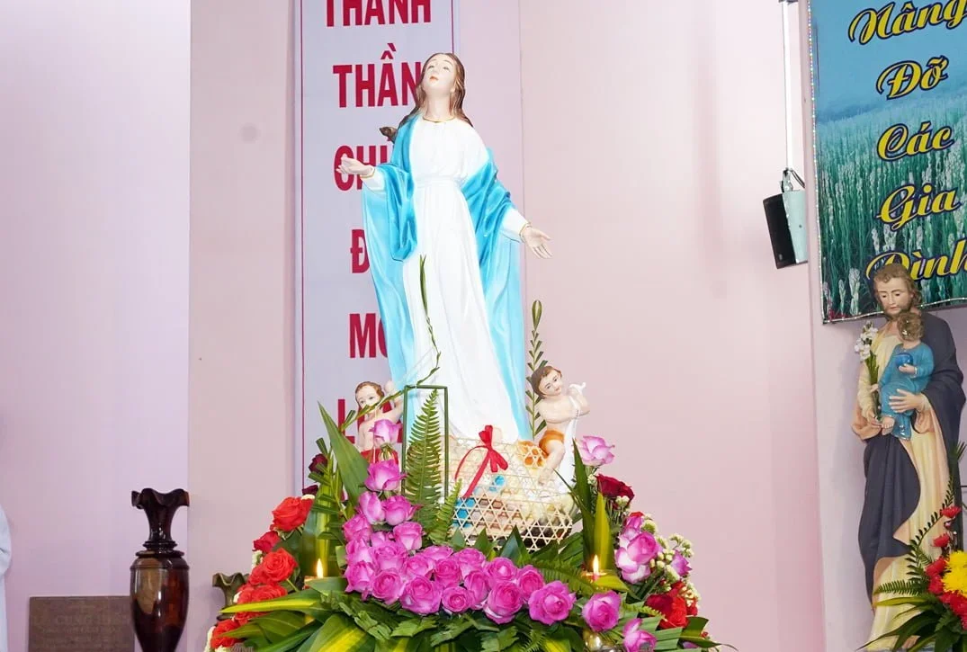 Hình Ảnh Lễ Đức Mẹ Lên Trời Tại Giáo Xứ Lâm Phát – Giáo Hạt Bảo Lộc