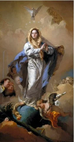Đức Maria Vô Nhiễm Và Tranh Của G. Tiepolo