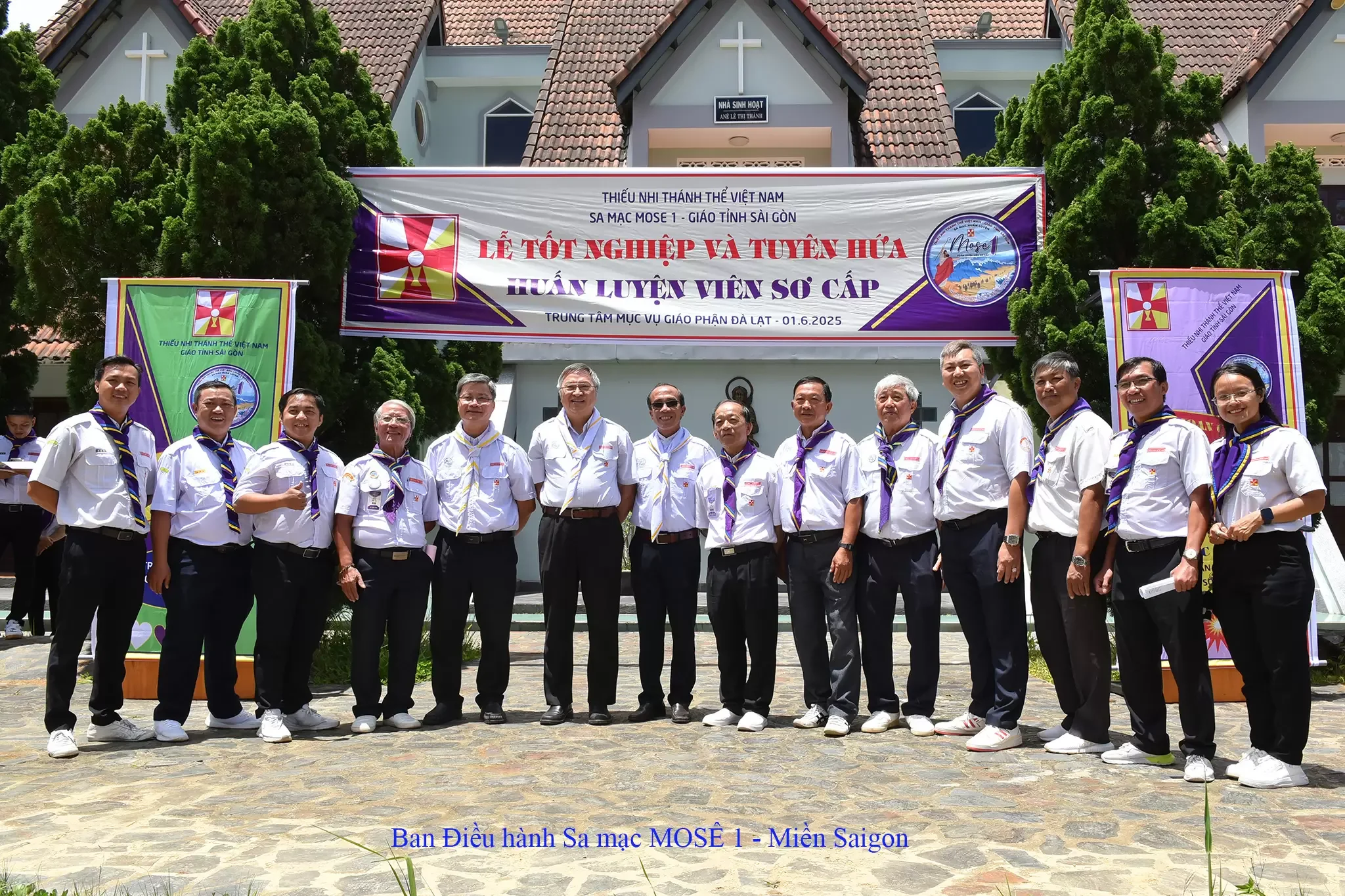 Lễ Tốt Nghiệp Và Tuyên Hứa – Huấn Luyện Viên Khóa Môsê I – Giáo Tỉnh Sài Gòn