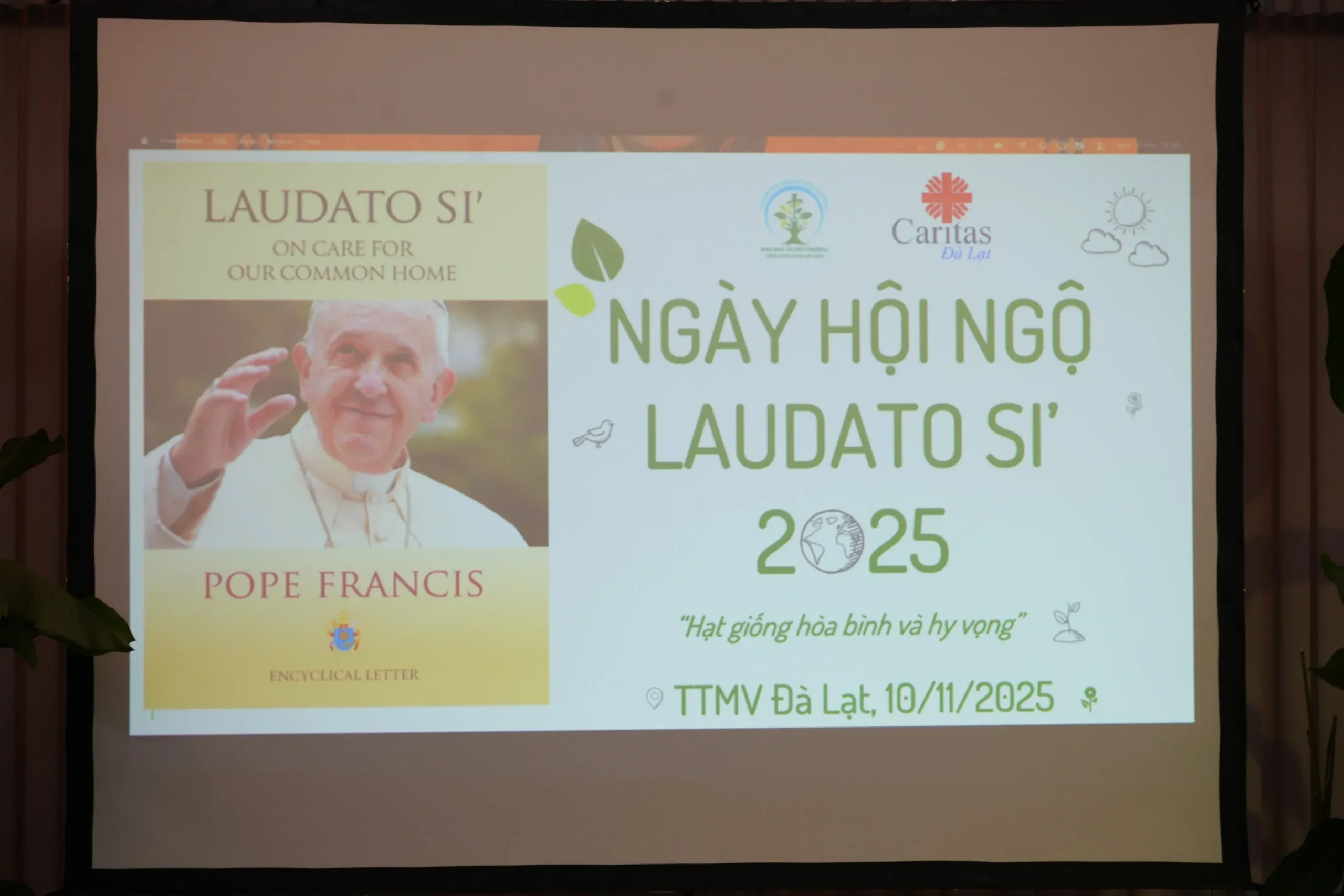 “Hạt Giống Hòa Bình Và Hy Vọng”: Ngày Hội Ngộ Laudato Si’ 2025 Tại Trung Tâm Mục Vụ Đà Lạt