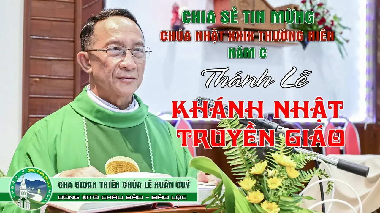 Chia Sẻ Tin Mừng Chúa Nhật XXIX Thường Niên – Năm C. Cha Gioan Thiên Chúa Lê Xuân Quý