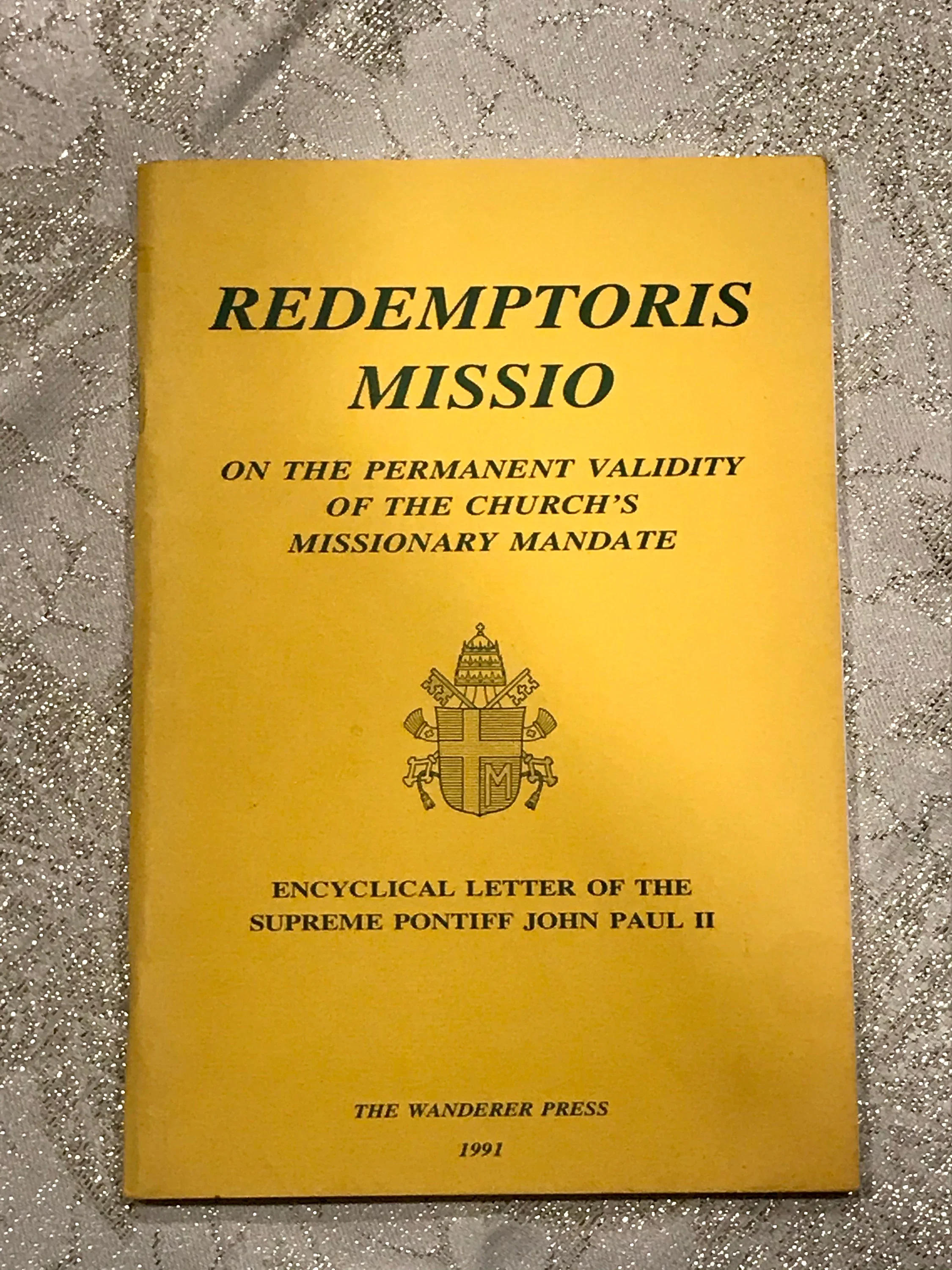 Giới Thiệu Thông Ðiệp “SỨ VỤ ÐẤNG CỨU THẾ”