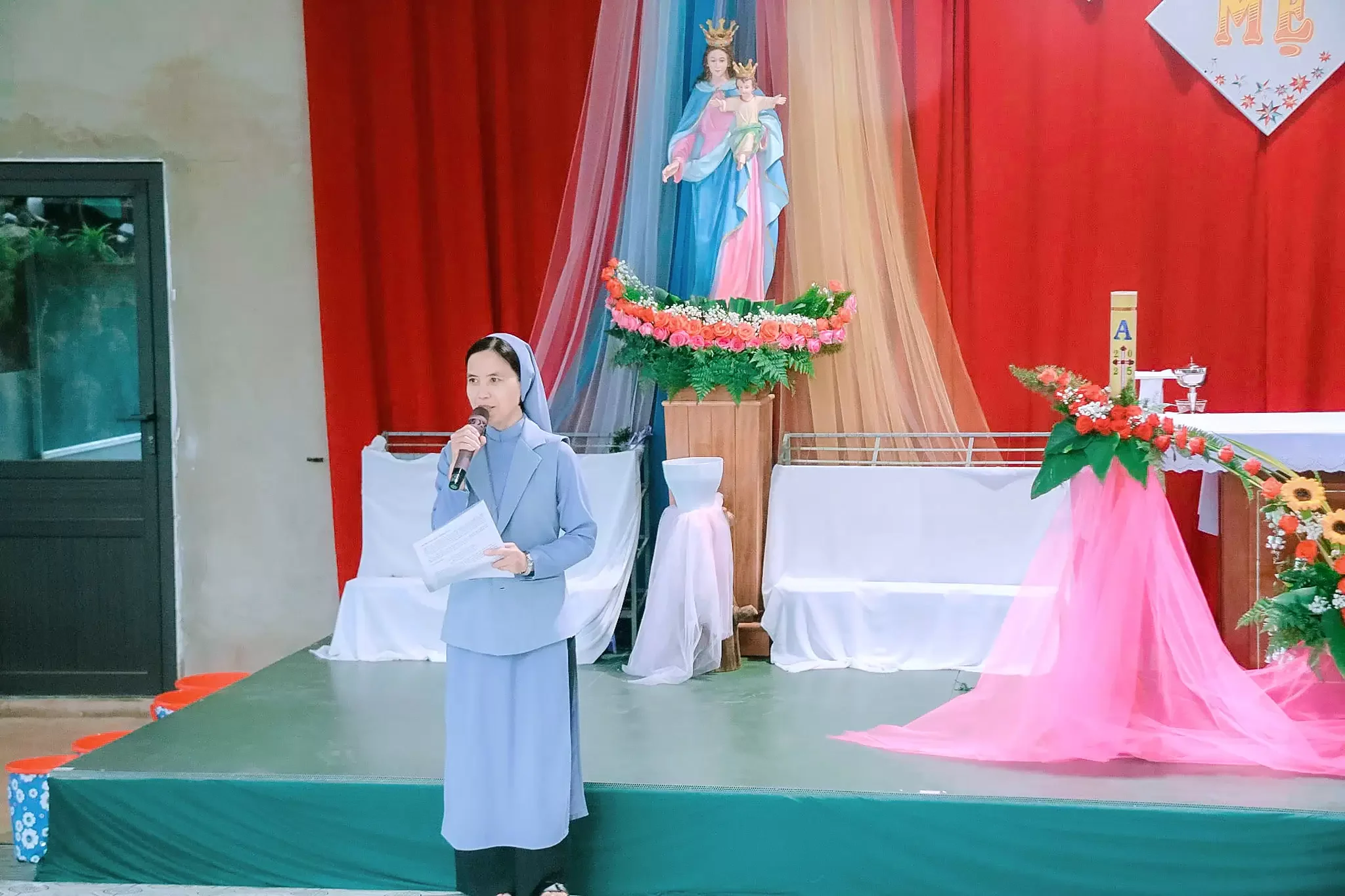 Cộng Đoàn Dòng Con Đức Mẹ Phù Hộ B‘Sumrăc (Bảo Lộc) Mừng Lễ Bổn Mạng