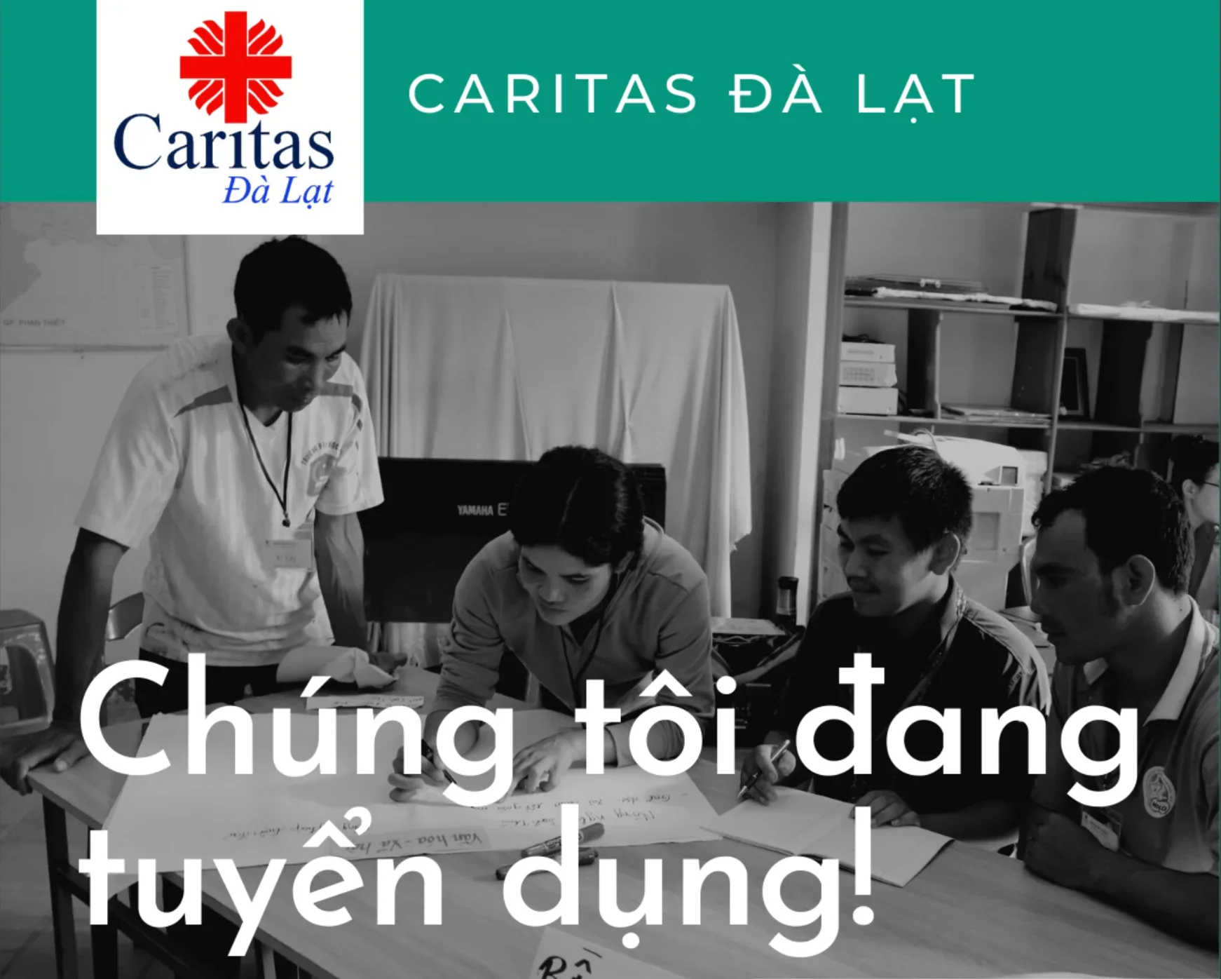 Ban Bác ái Xã hội (BAXH) – Caritas giáo phận Đà Lạt tuyển dụng