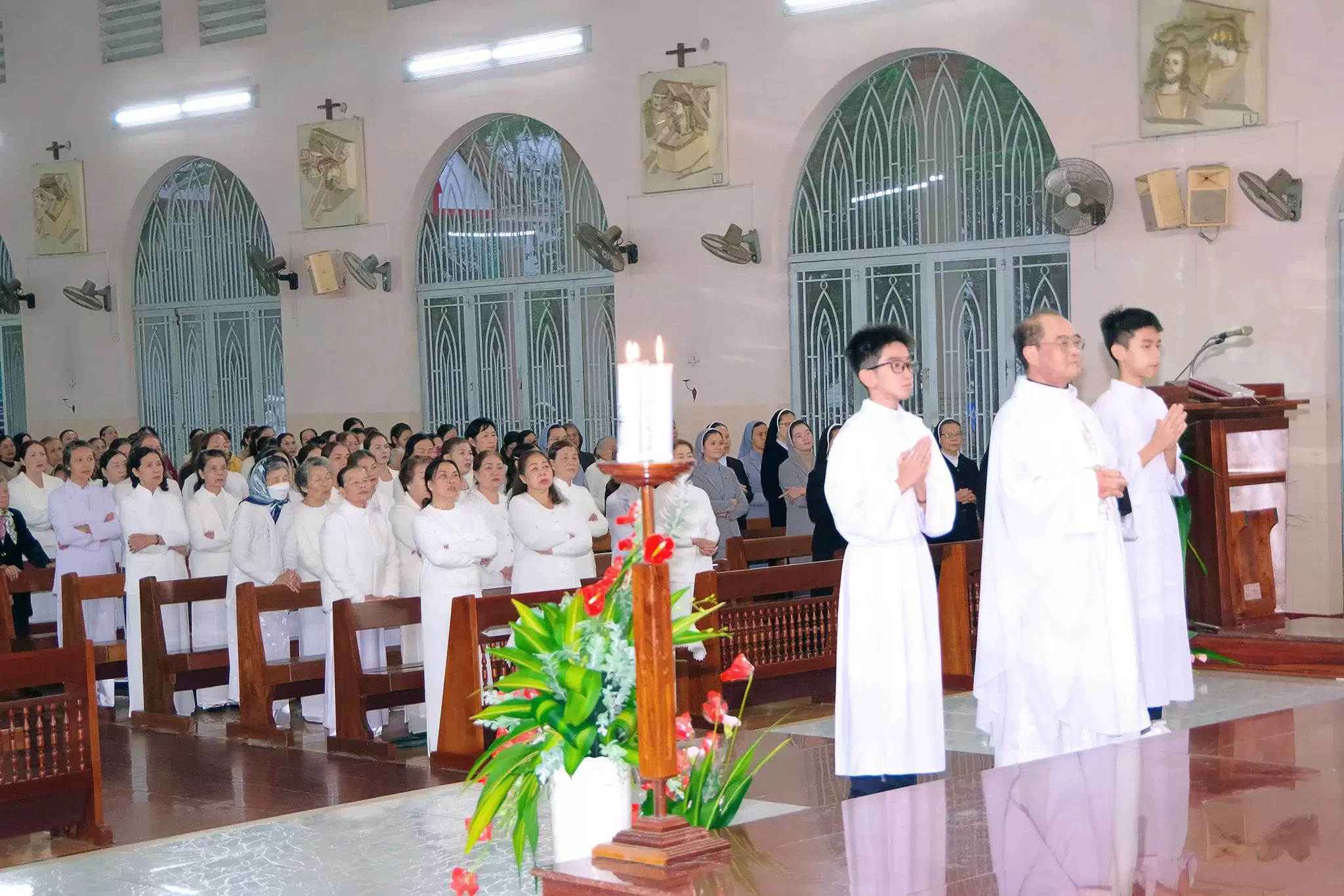 Lễ Mừng Kính Thánh Anna Bổn Mạng Giới Hiền Mẫu Giáo Xứ Tân Hà (Bảo Lộc)