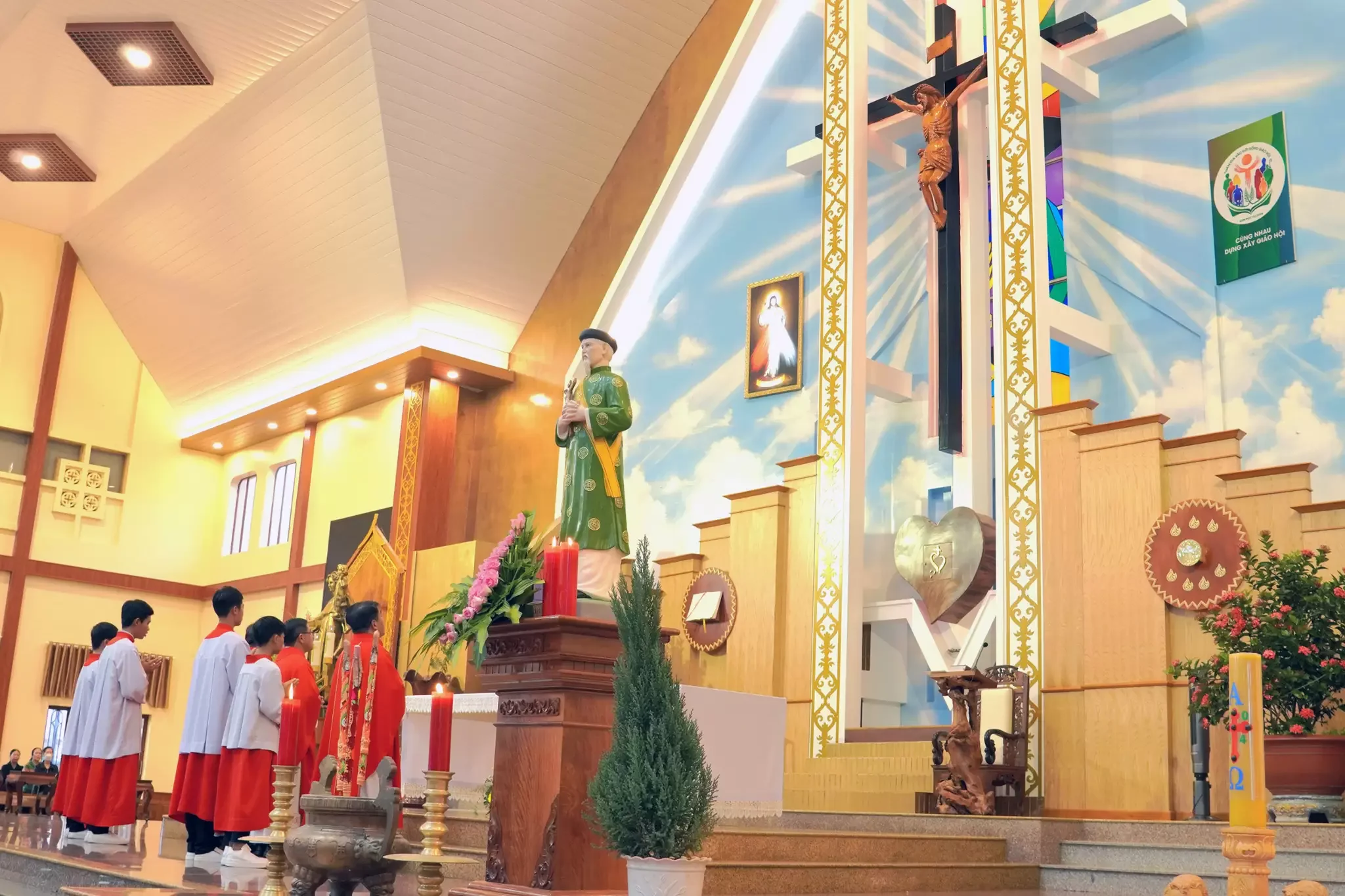 Giáo Xứ Tân Bùi (Bảo Lộc): Hội Đồng Giáo Xứ Mừng Bổn Mạng