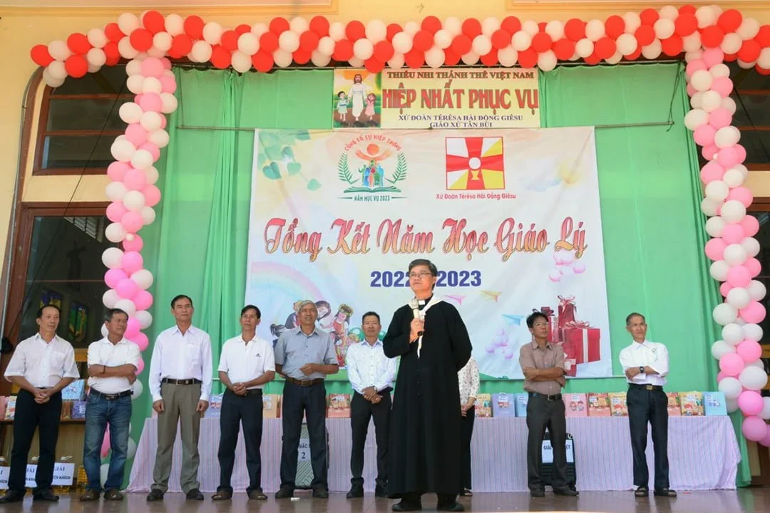 Giáo Xứ Tân Bùi (Bảo Lộc): Lễ Tổng Kết Năm Học Giáo Lý 2022 – 2023