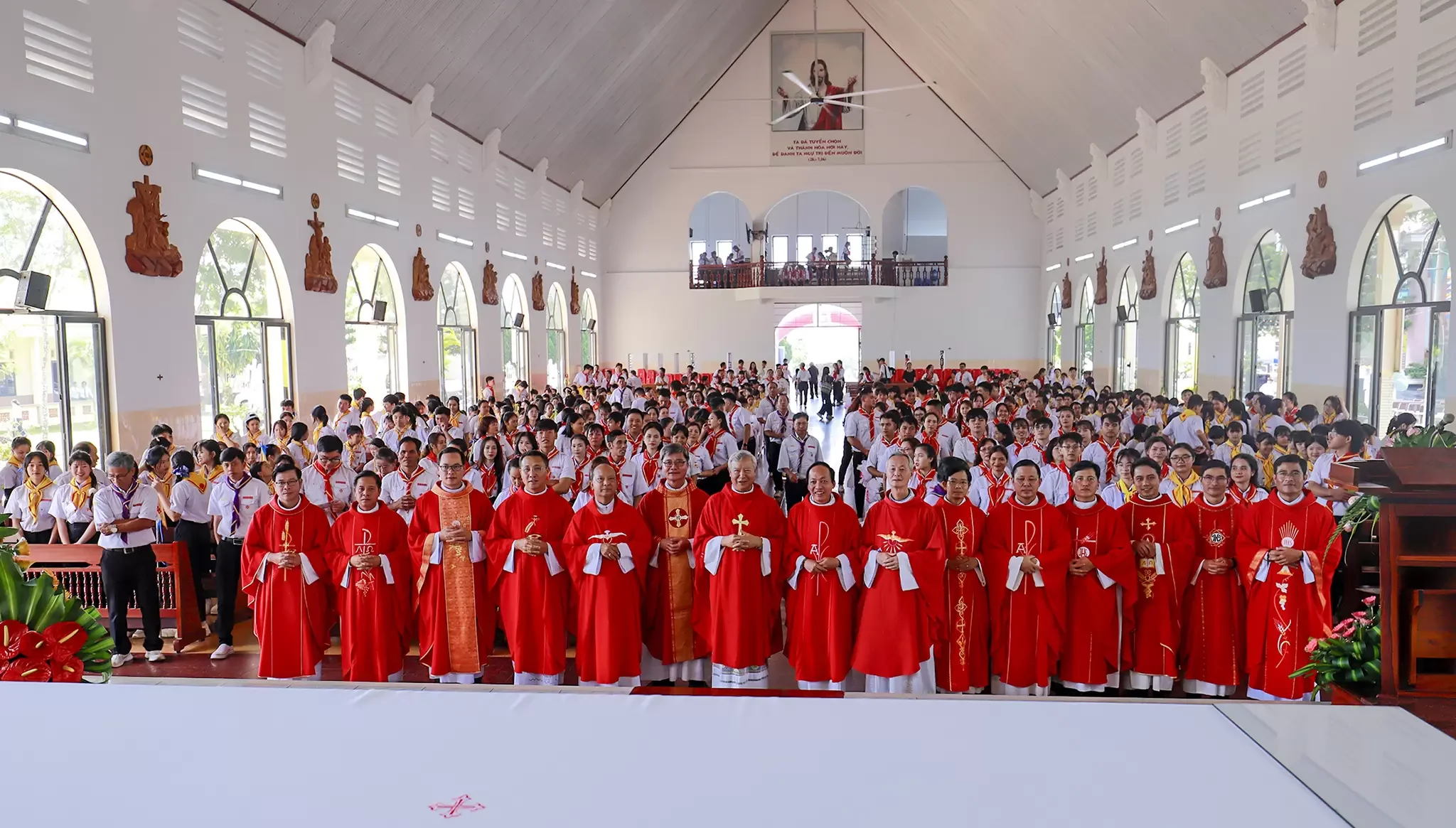 Liên Đoàn Thiếu Nhi Thánh Thể Giáo Phận Đà Lạt Kỷ Niệm 7 Năm Thành Lập