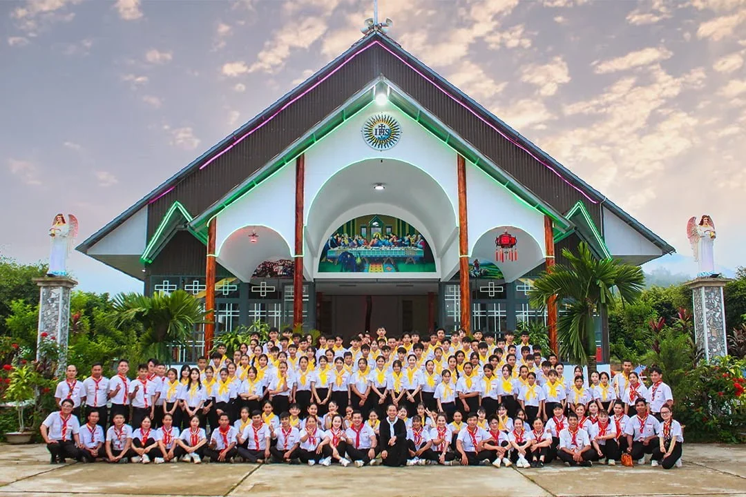 Sa Mạc Huấn Luyện Ngành Nghĩa Sĩ Thiếu Nhi Thánh Thể Tại Giáo Hạt Đạ Tông