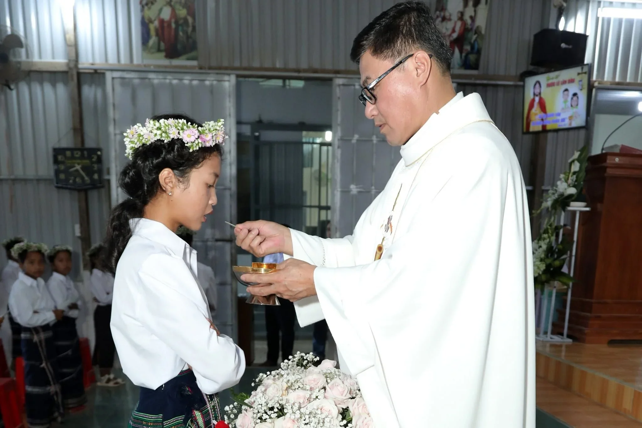 Rước Lễ Lần Đầu Tại Giáo Họ Tà Năng – Giáo Xứ Đà Loan (Đức Trọng)