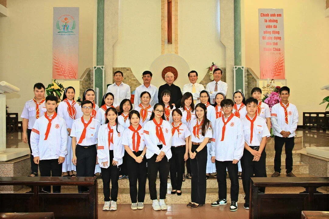 Giáo Xứ Thánh Tâm Lộc Tiến Tổng Kết Năm Học Giáo Lý