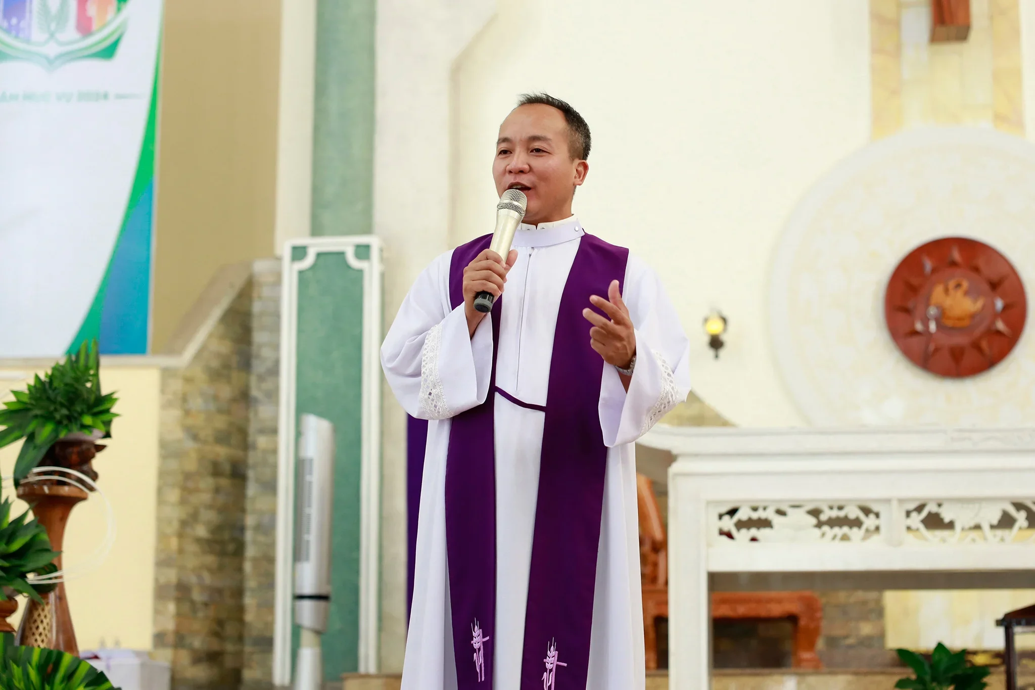 Thiếu Nhi Giáo Xứ Thánh Tâm (Lộc Tiến-Bảo Lộc) Tĩnh Tâm Mùa Chay