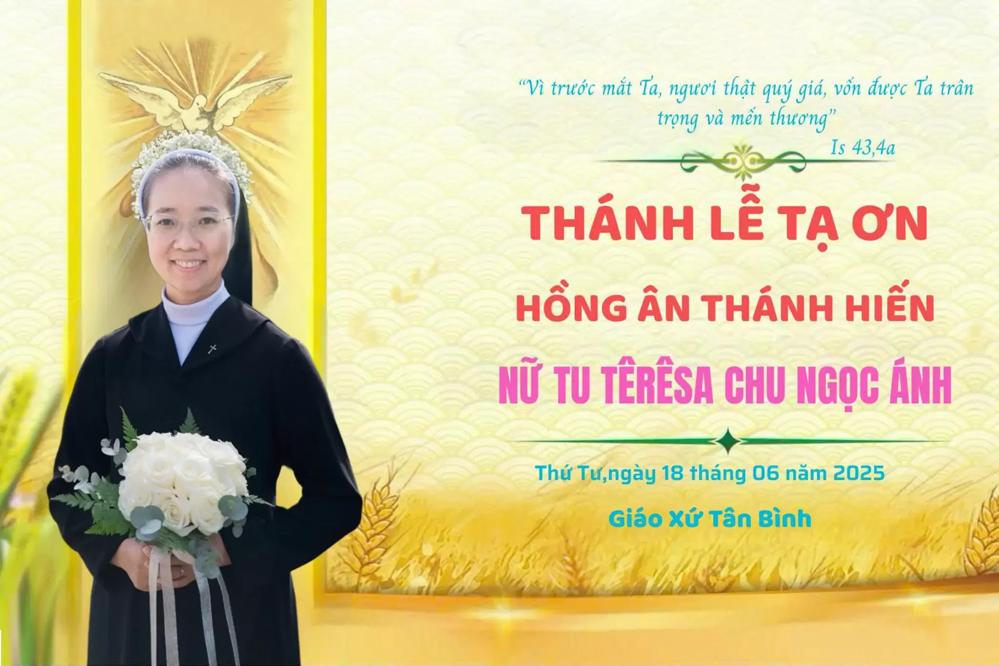 Thánh Lễ Tạ Ơn Hồng Ân Vĩnh Khấn – Giáo Xứ Tân Bình (Bảo Lộc)