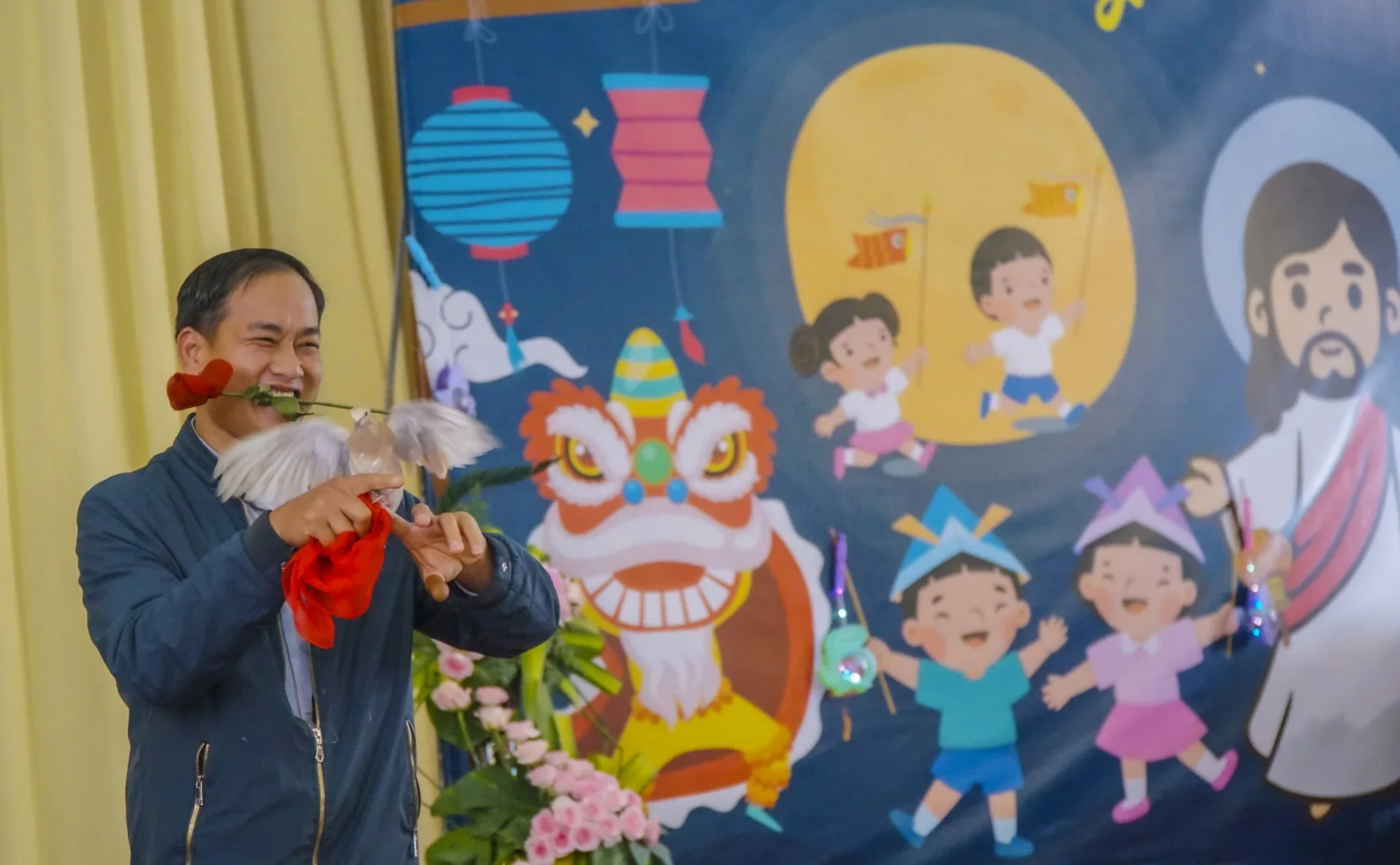 Thiếu Nhi Giáo Xứ Minh Giáo (Đà Lạt) Vui Trung Thu