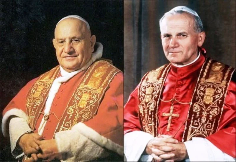 Hai vị Thánh Giáo hoàng