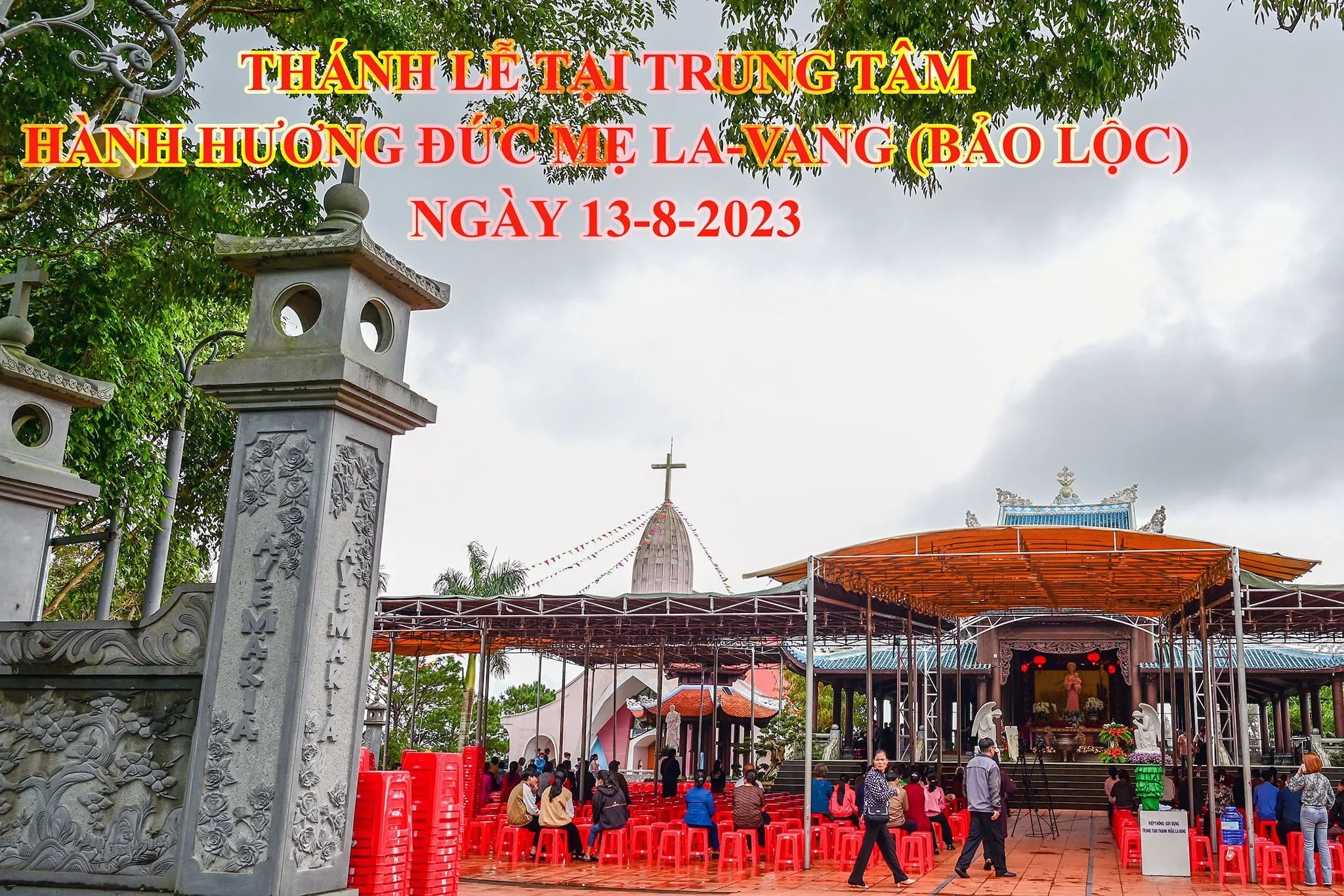 Thánh Lễ Tại Trung Tâm Hành Hương Đức Mẹ La Vang – Bảo Lộc