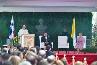 Đức Thánh Cha Gặp Gỡ Chính Quyền Và Các Đại Diện Xã Hội Panama