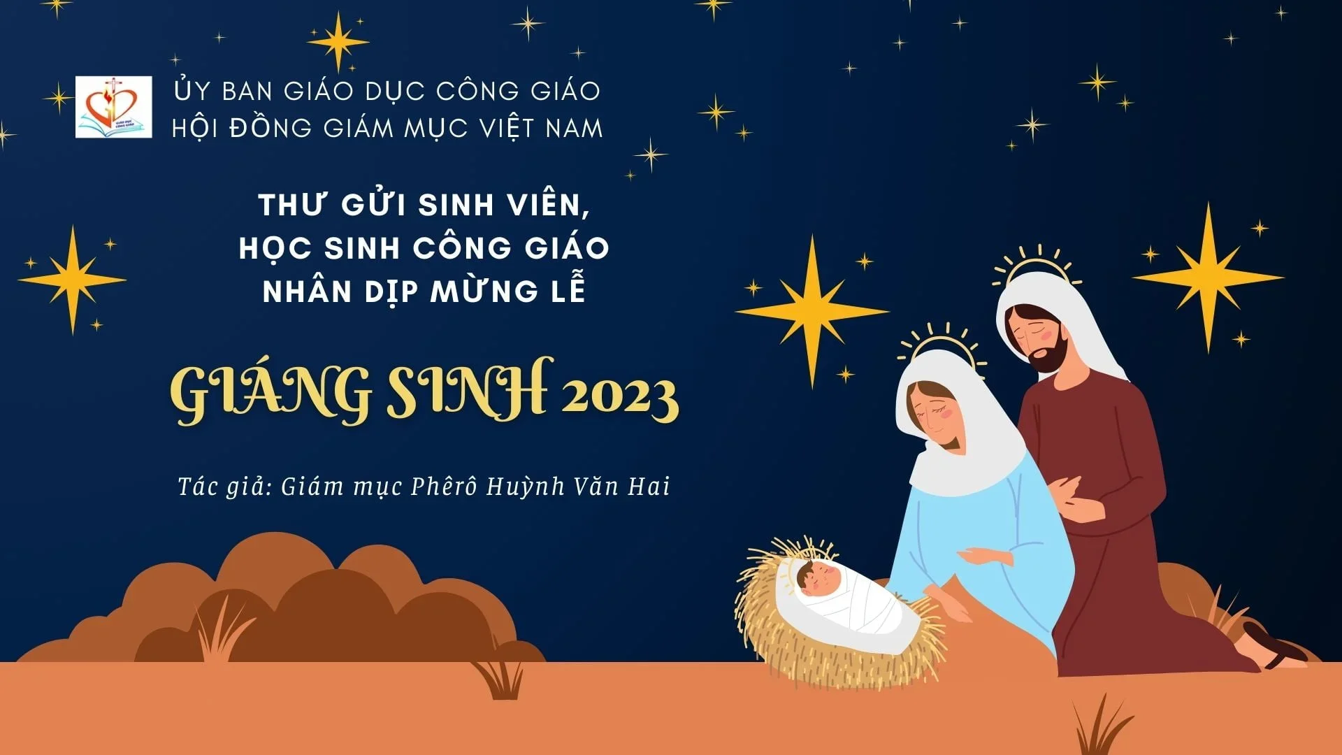 Thư gửi sinh viên, học sinh Công giáo nhân dịp mừng lễ Chúa Giáng Sinh 2023