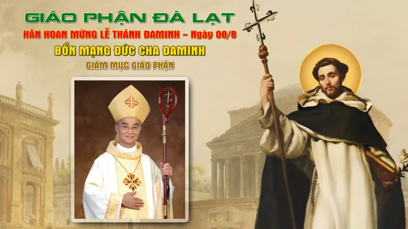 Giáo phận Đà Lạt hân hoan mừng Lễ Bổn Mạng Đức Cha Đaminh, Giám mục Giáo phận