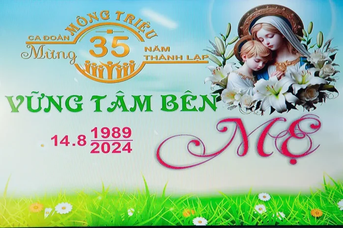 Giáo Xứ Thánh Mẫu Đà Lạt: Ca Nguyện Kỷ Niệm 35 Năm Thành Lập Ca Đoàn Mông Triệu