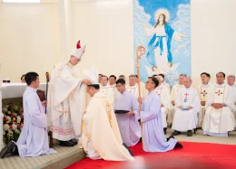 Đan Viện Xitô Thánh Mẫu Châu Sơn Đơn Dương: Lễ Chúc Phong Viện Phụ Maria Đaminh Trần Tiến Thiệu