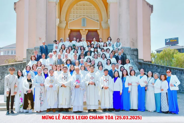 Legio Mariae Giáo Hạt Đà Lạt Hành Hương Năm Thánh 2025 Và Mừng Đại Hội Acies