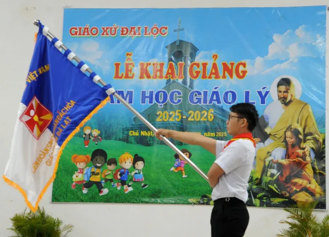 Lễ Khai Giảng Năm Học Giáo Lý 2025 – 2026 : Xứ Đoàn Gioan Baotixita – Giáo Xứ Đại Lộc (Bảo Lộc)