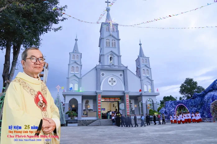 Thánh Lễ Tạ Ơn Mừng 25 Năm Hồng Ân Linh Mục Cha Phêrô Nguyễn Hữu Giang – Quản Xứ Giáo Xứ Đa Minh