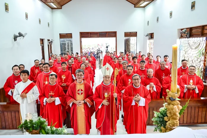 Giáo Hạt Bảo Lộc: Thánh Lễ Tạ Ơn Thành Lập Cộng Đoàn Đan Viện Xitô Thánh Mẫu Châu Bảo