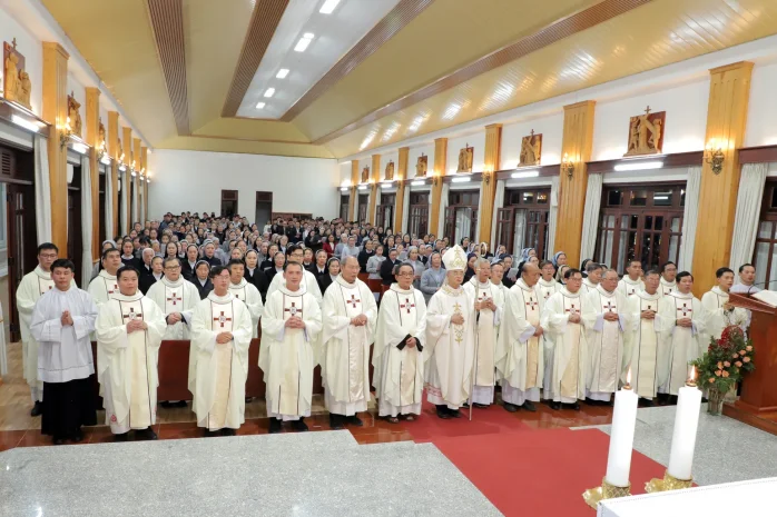 Gia Đình Liên Tu Sĩ Giáo Hạt Đà Lạt: Dâng Lễ Tạ Ơn Tất Niên Và Họp Mặt Mừng Xuân Bính Ngọ 2026