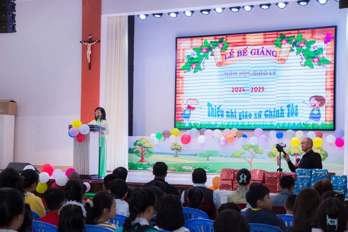 Giáo Xứ Chính Toà Đà Lạt: Thánh lễ tổng kết năm học Giáo lý 2024 – 2025