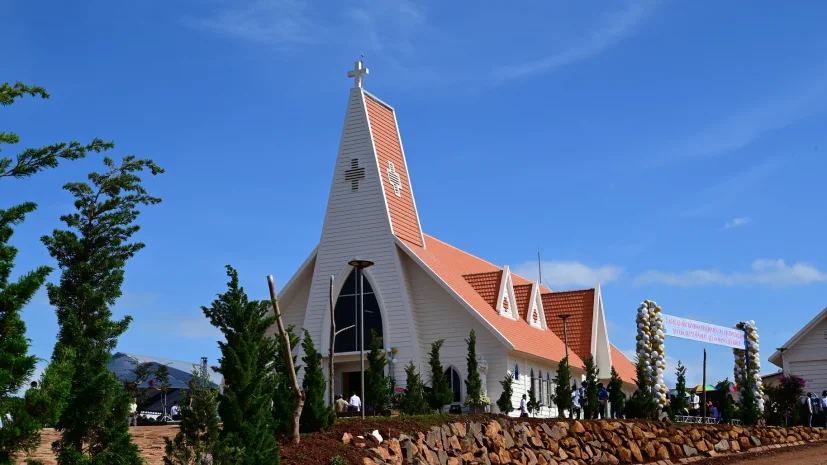 Giới Thiệu Hình Ảnh Nhà Thờ Gia Bắc – Di Linh