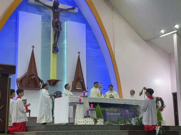 Giáo Xứ Liên Khương (Đức Trọng) Mừng Lễ Đức Mẹ Vô Nhiễm Nguyên Tội – Bổn Mạng Ca Đoàn Giáo Xứ