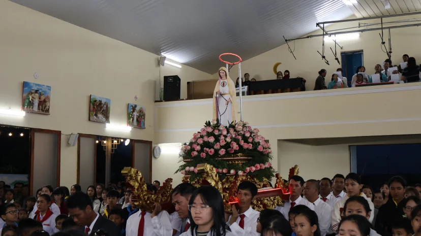 Giáo Xứ Lạc Sơn (Đơn Dương) – Thánh Lễ Kỷ Niệm Đức Mẹ Hiện Ra Tại Fatima – Bổn Mạng Giáo Xứ Lạc Sơn