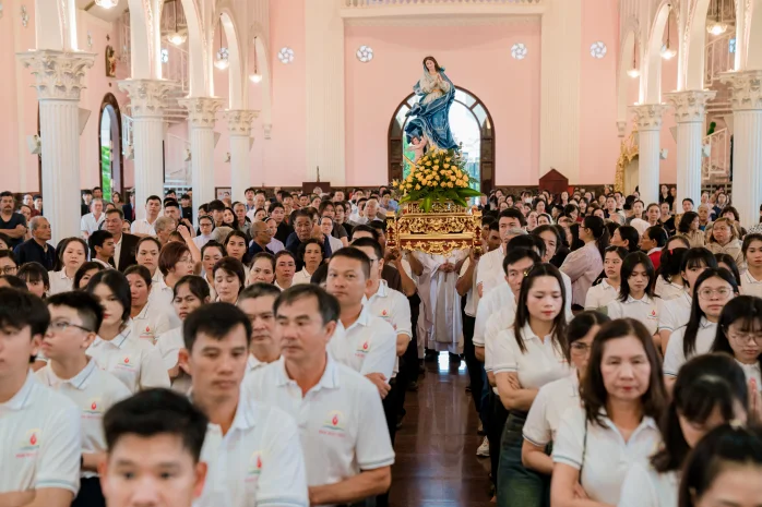 Giáo Xứ Tùng Nghĩa (Đức Trọng): Lễ Đức Maria Hồn Xác Lên Trời – Quan Thầy Ban Đọc Sách