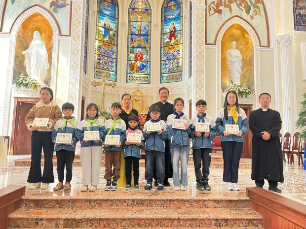Giáo xứ Vinh Sơn Đà Lạt Sơ kết Học Kỳ I Năm Học Giáo Lý 2025-2026